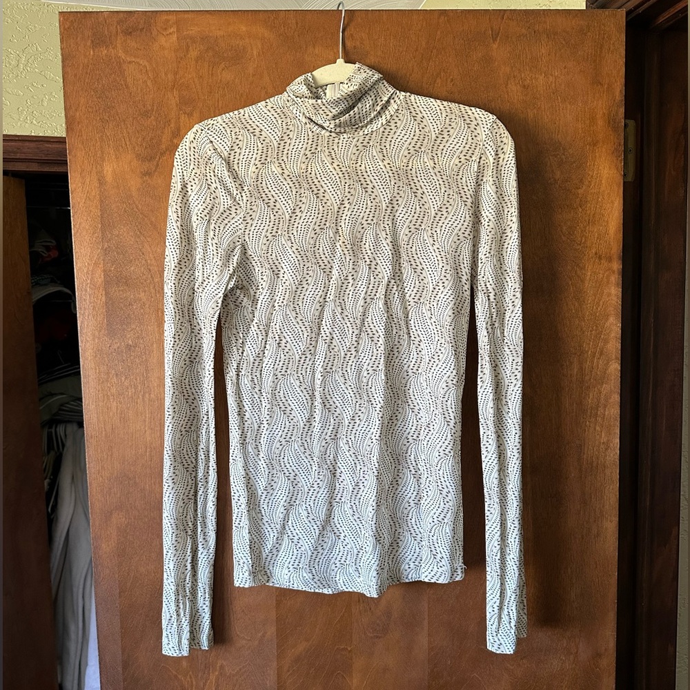 Cream Fitted Ribbed Bodysuit - Picture 2 of 2